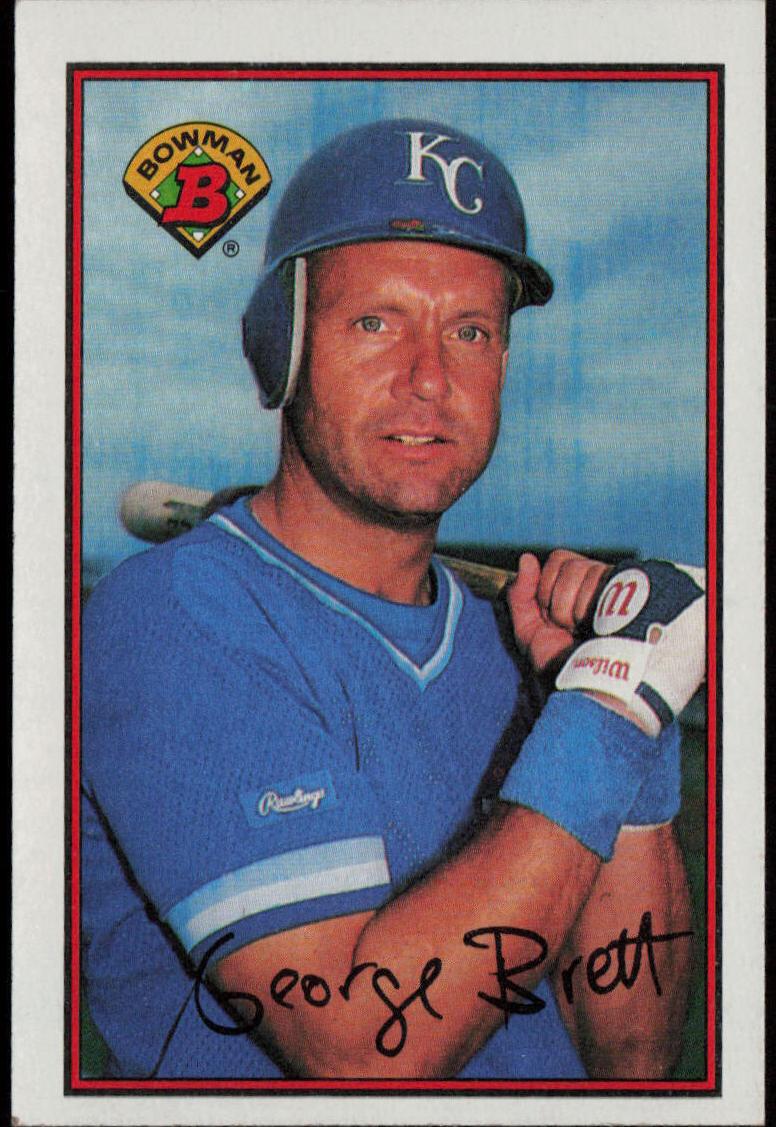 1989 Bowman Baseball George Brett #121 PSA 9