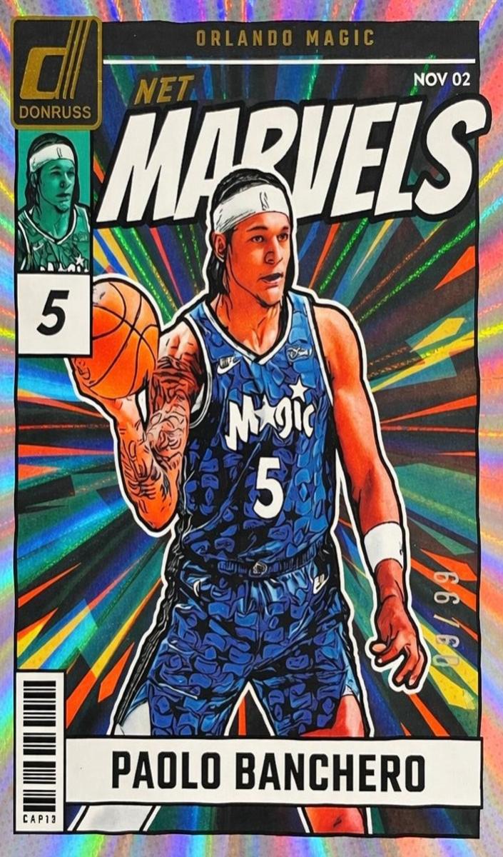 2024 Panini Donruss Basketball Holo Laser Paolo Banchero #4