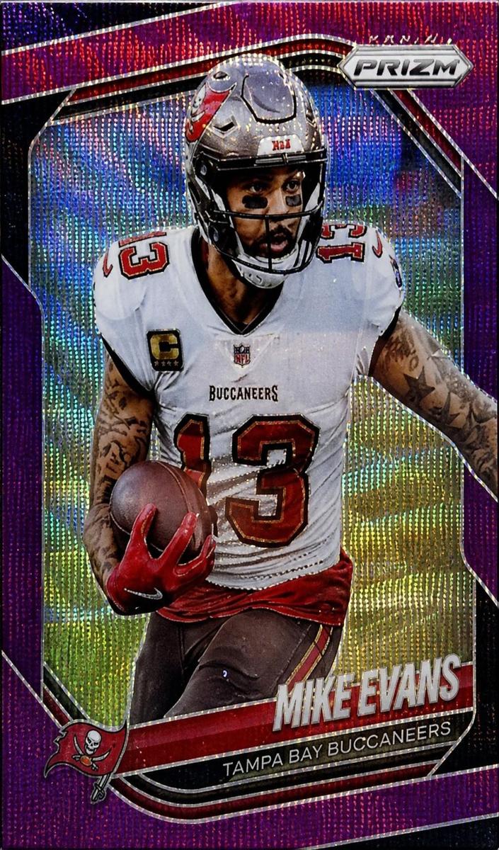 2024 Panini Prizm Football Purple Wave Mike Evans #270