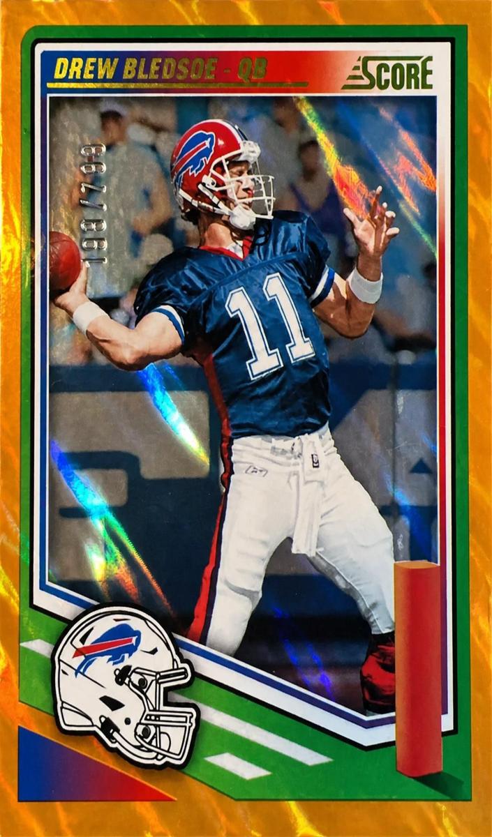 2025 Panini Score Football Orange Drew Bledsoe #37