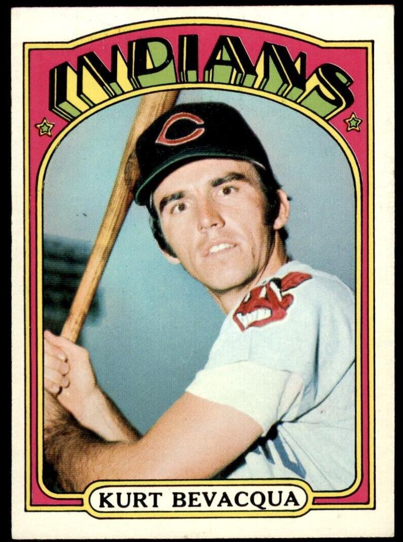 1972 Topps Baseball Kurt Bevacqua #193