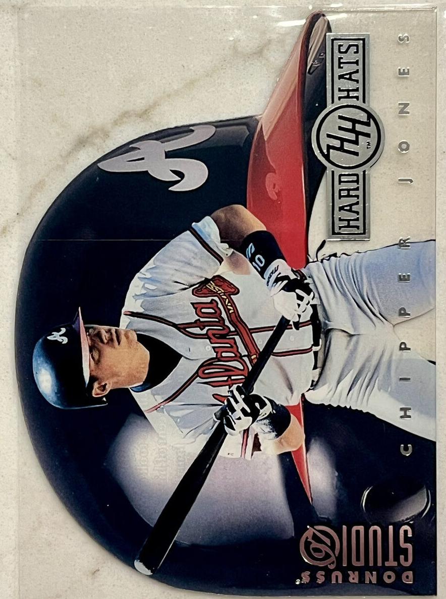 1997 Donruss Studio Baseball Chipper Jones #12 PSA 9