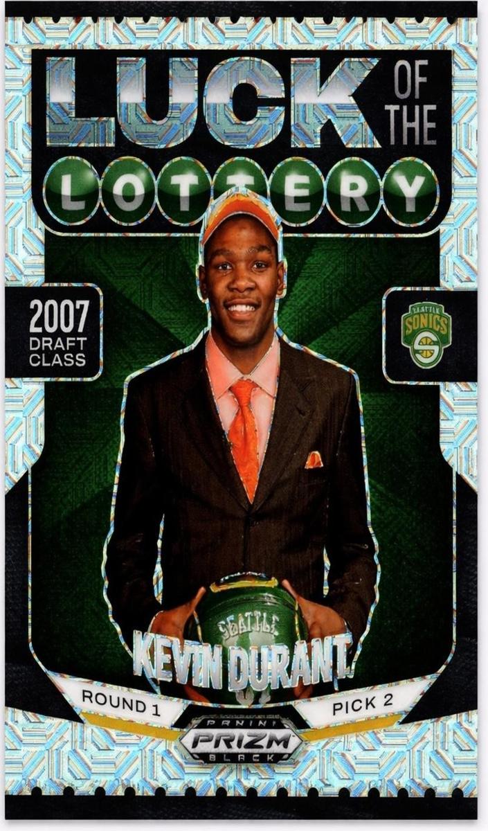 2024 Panini Prizm Black Basketball Mojo Kevin Durant #9