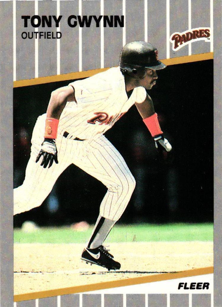 1989 Fleer Baseball Tony Gwynn #305 PSA 8