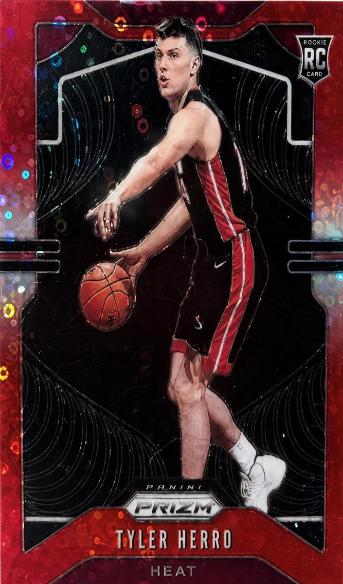 2019 Panini Prizm Basketball Fast Break Red Tyler Herro #259