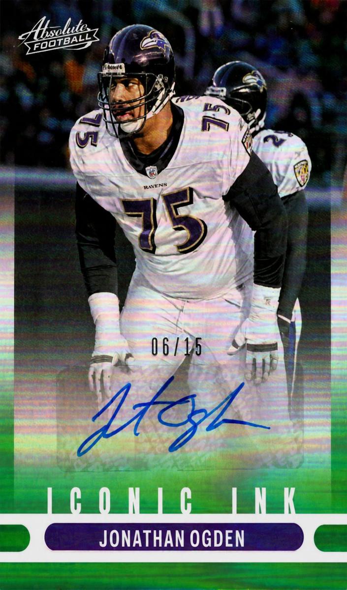 2022 Panini Absolute Football Jonathan Ogden #II-JO CGC AUTH
