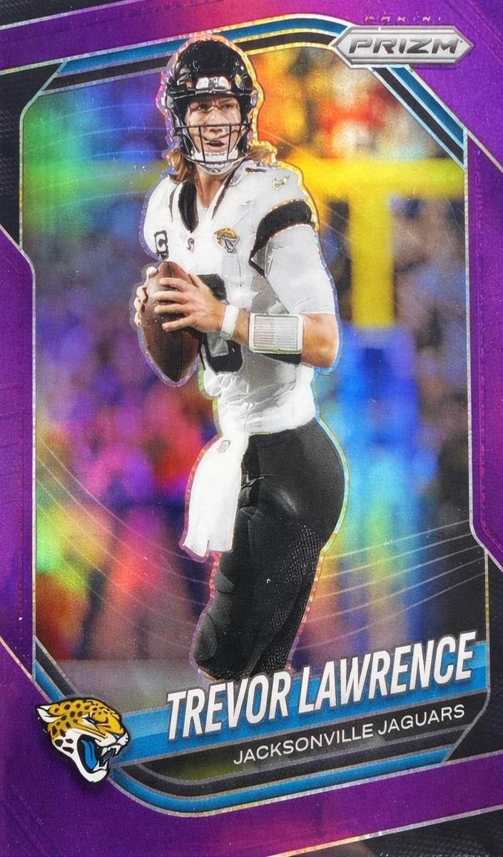 2025 Panini Prizm Football Purple Trevor Lawrence #238
