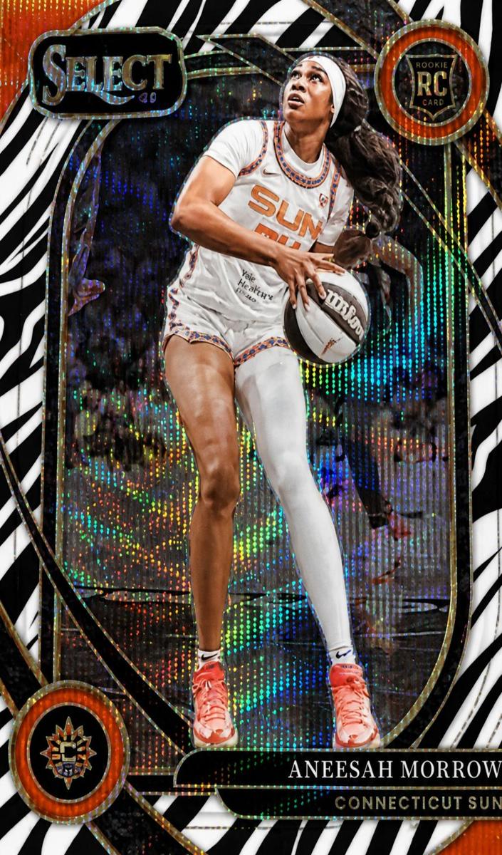 2025 Panini Select WNBA Basketball Zebra Aneesah Morrow #215