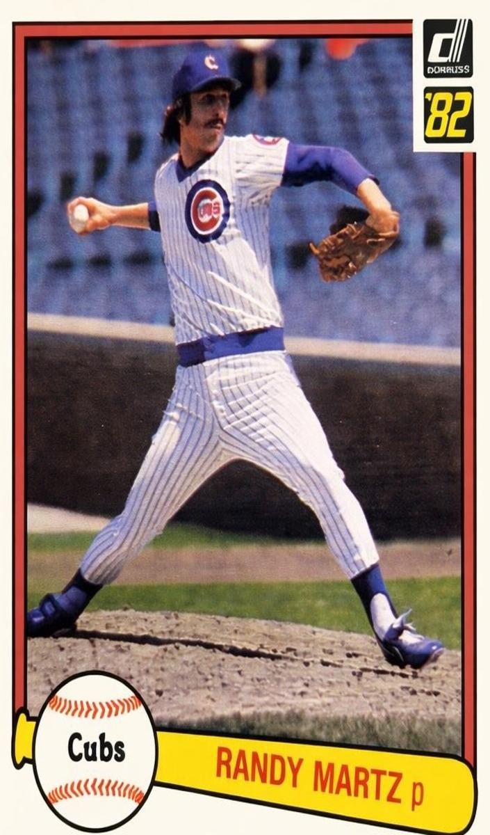 1982 Donruss Baseball Randy Martz #126