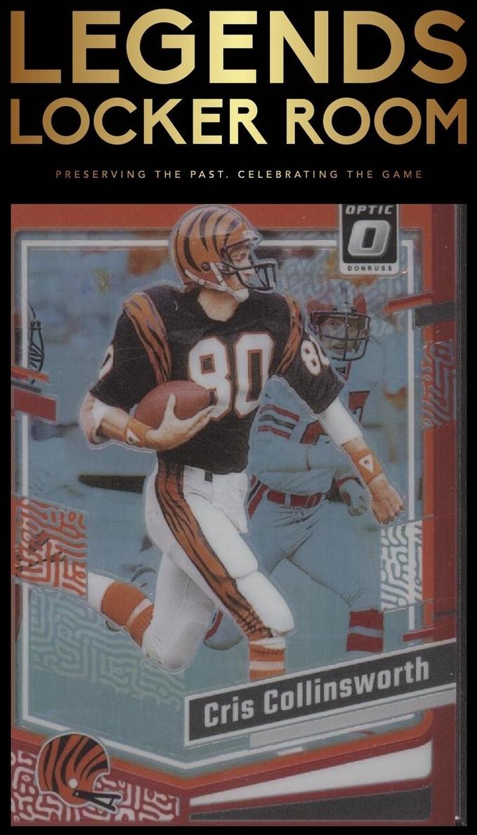 2023 Donruss Optic Football Red Cris Collinsworth #39