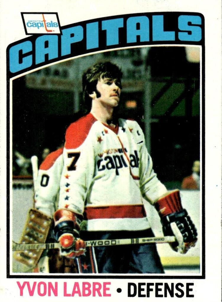 1976 Topps Hockey Yvon Labre #161