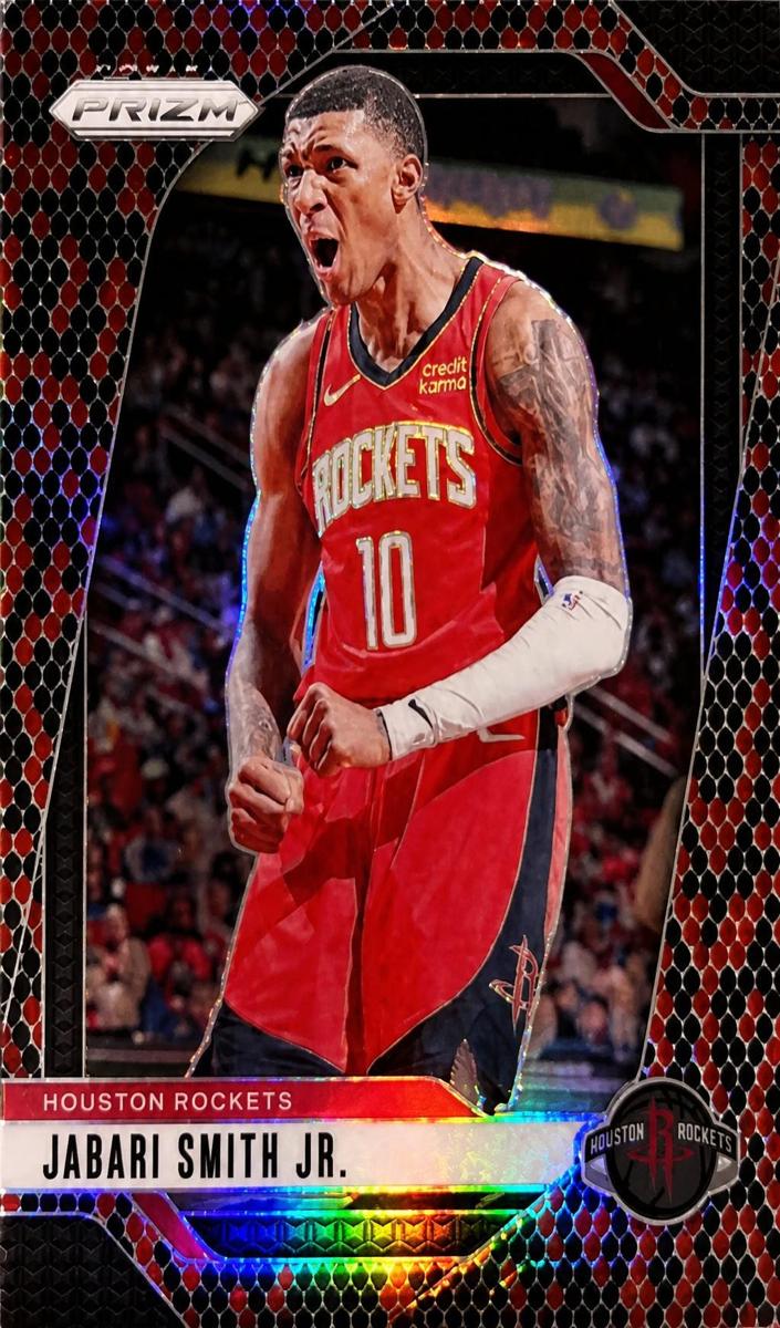 2024 Panini Prizm Basketball Snakeskin Jabari Smith Jr. #77