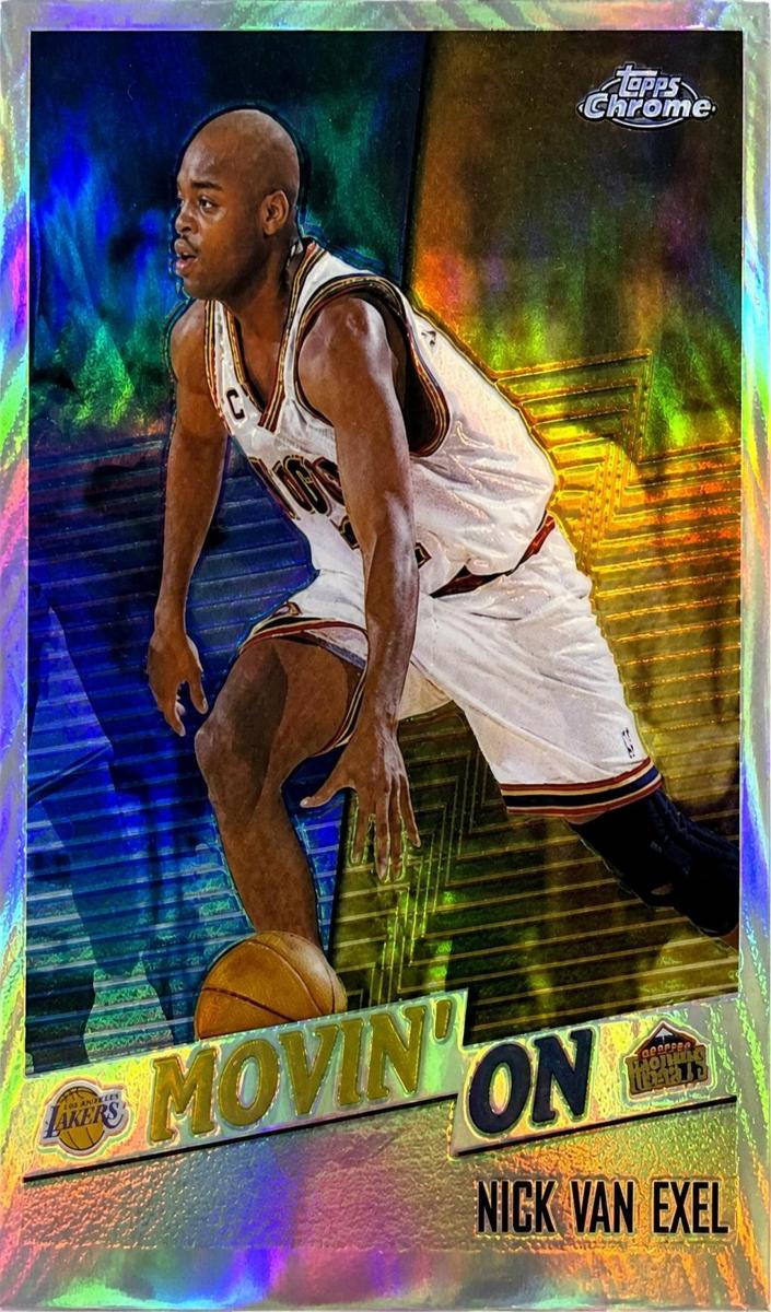 1998 Topps Chrome Basketball Refractor Nick Van Exel #233