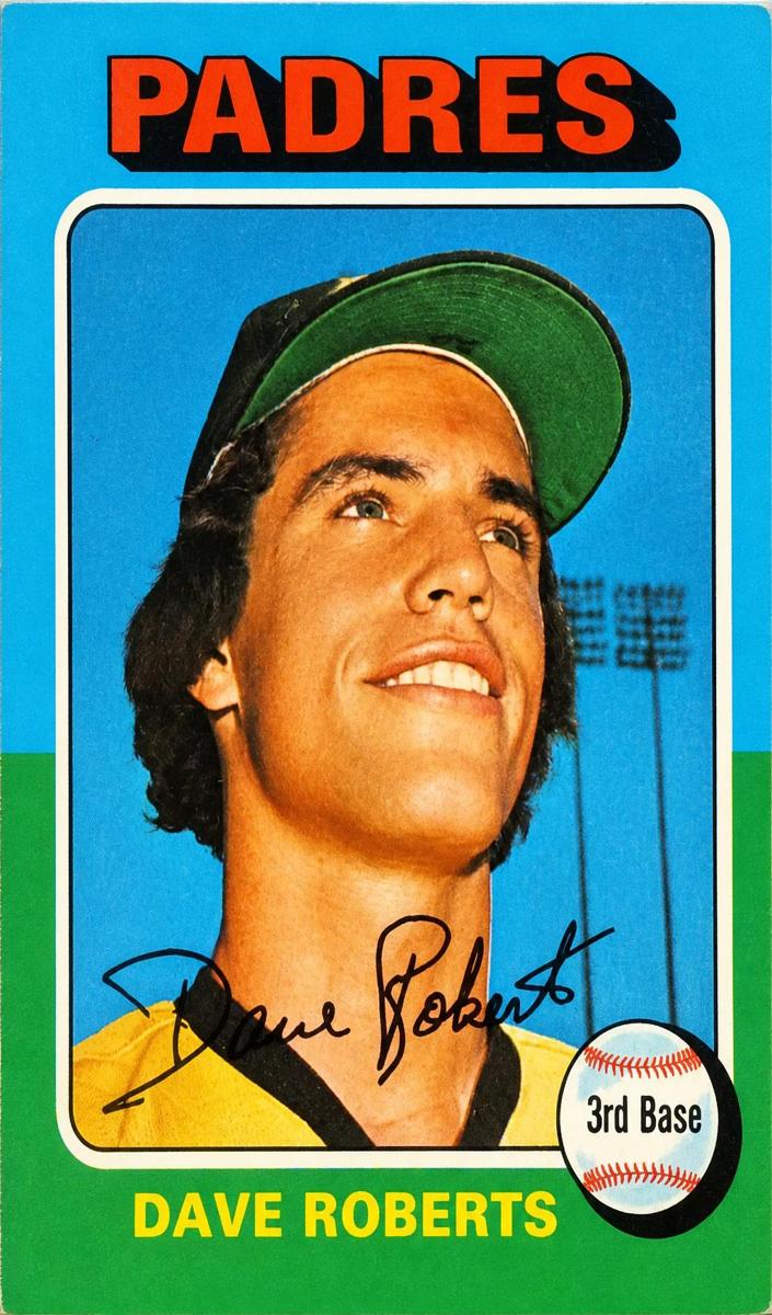 1975 O-Pee-Chee Baseball Dave Roberts #558