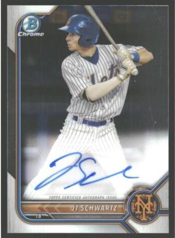 2022 Bowman Chrome Prospects Baseball JT Schwartz #CPA-JS SGC 9