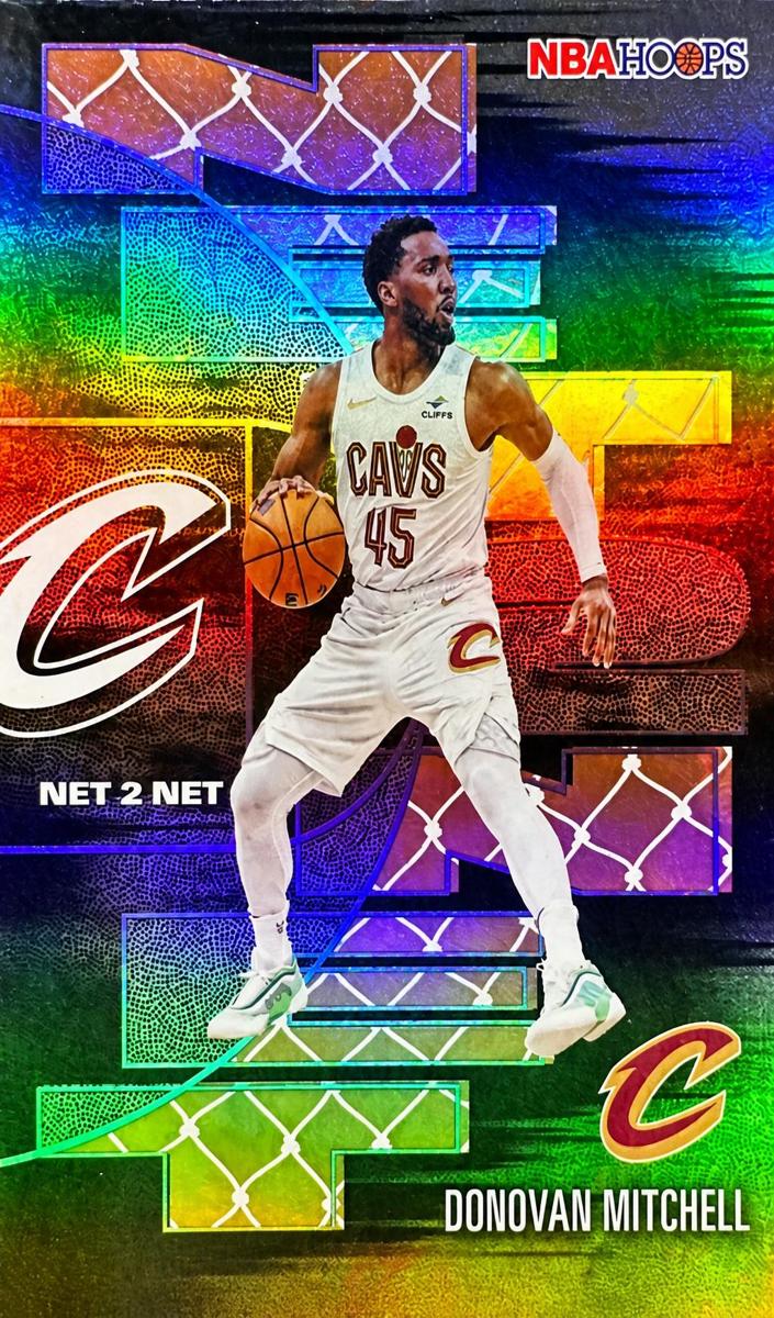 2025 Topps NBA Hoops Basketball Orange Hoops Donovan Mitchell #NTN-22