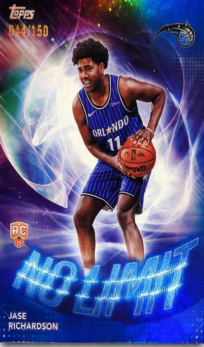 2025 Topps Basketball Blue Rainbow Jase Richardson #NL-25