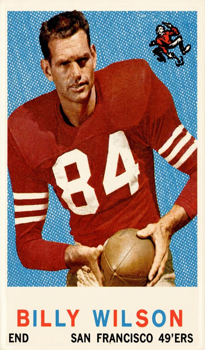 1959 Topps Football Bill Wilson #148