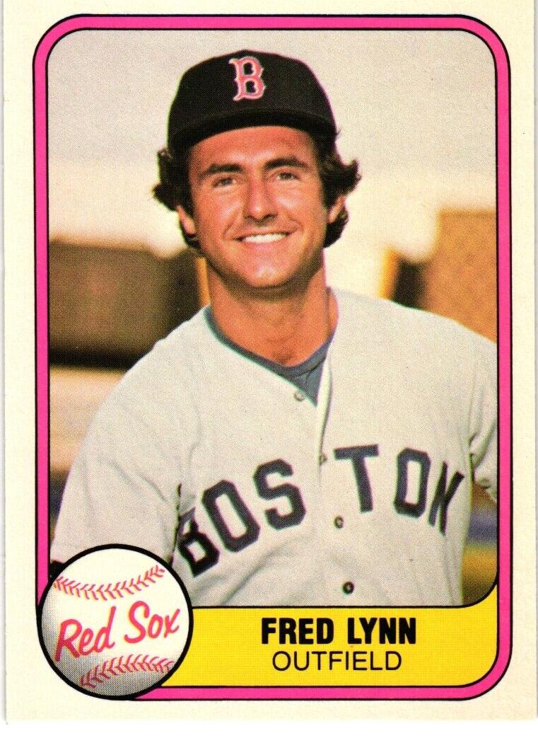 1981 Fleer Baseball Fred Lynn #223 PSA 10