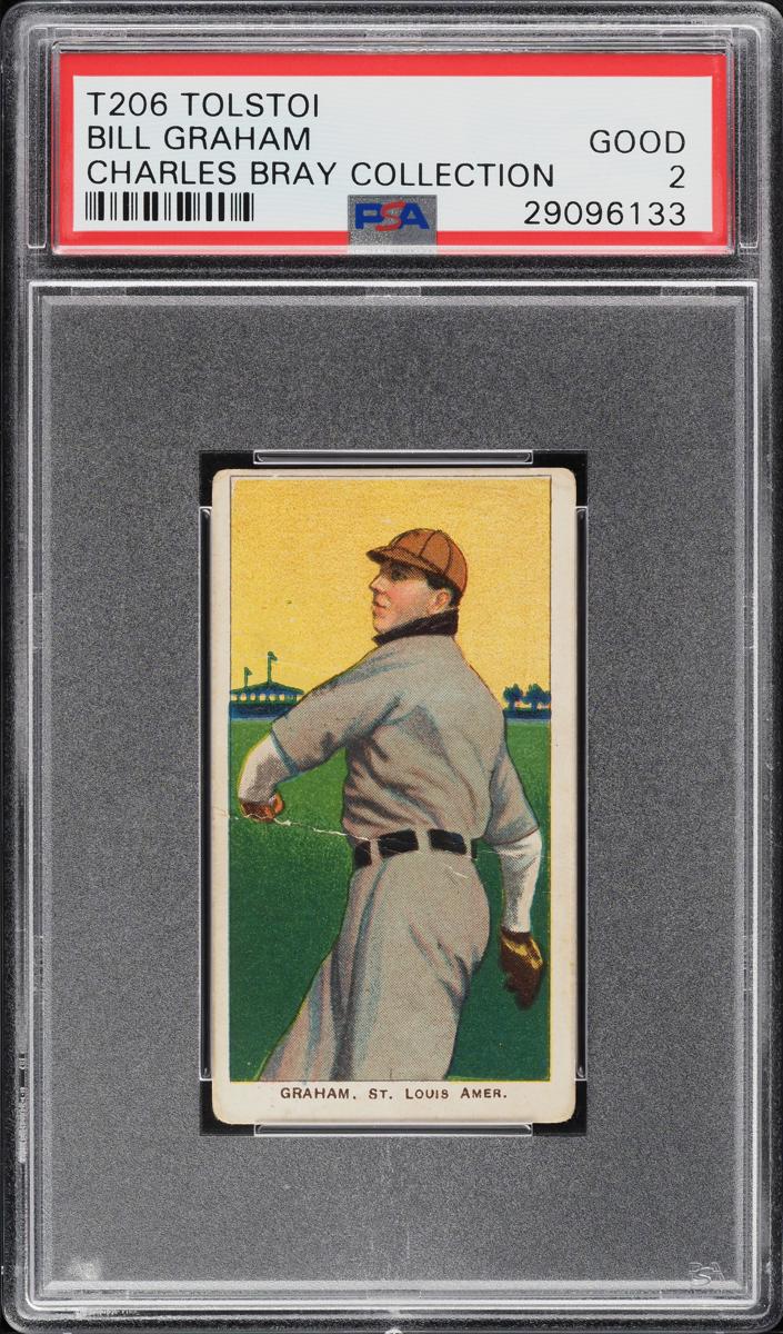 1909-11 T206 Baseball Bill Graham #NNO