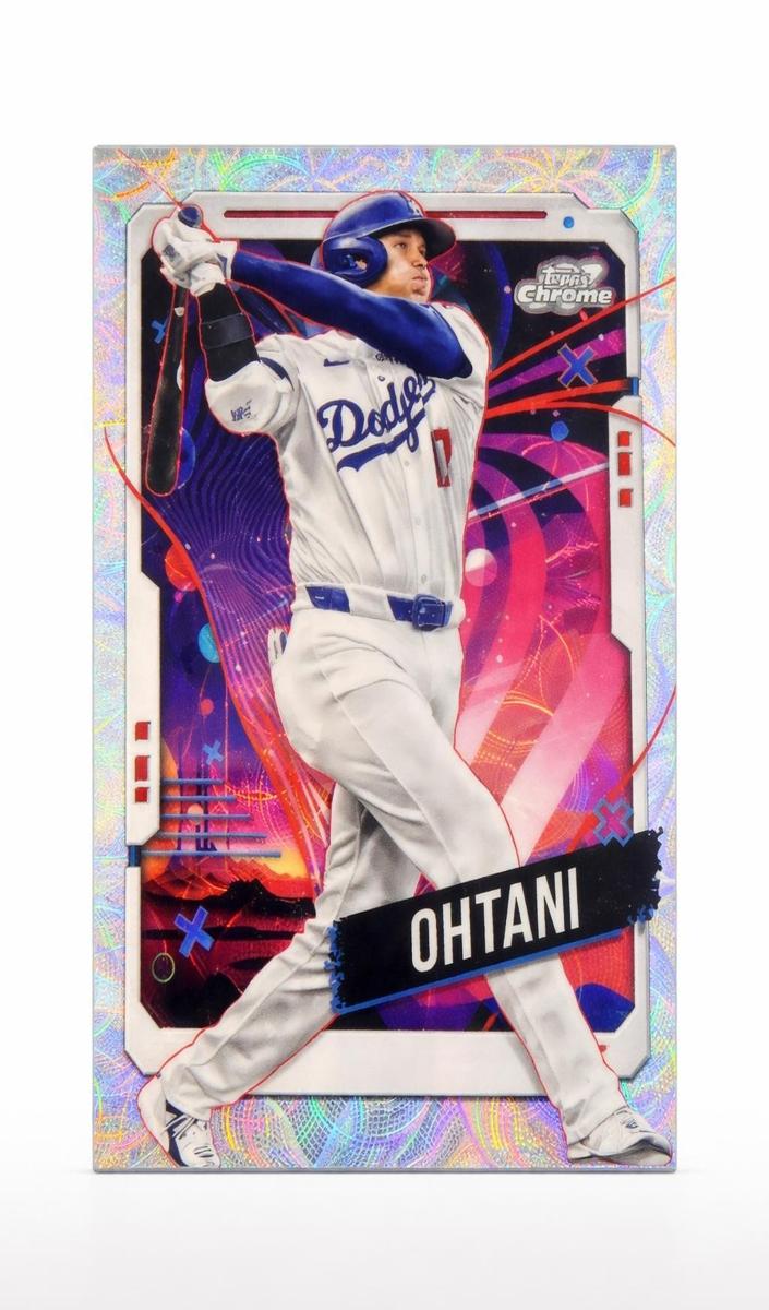 2024 Topps Cosmic Chrome Baseball Nucleus Refractor Shohei Ohtani #196 PSA 9
