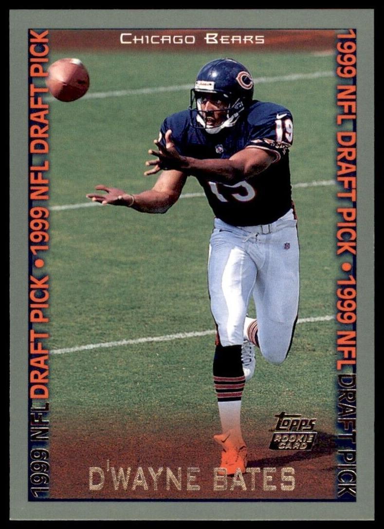 1999 Topps Football D'Wayne Bates #355