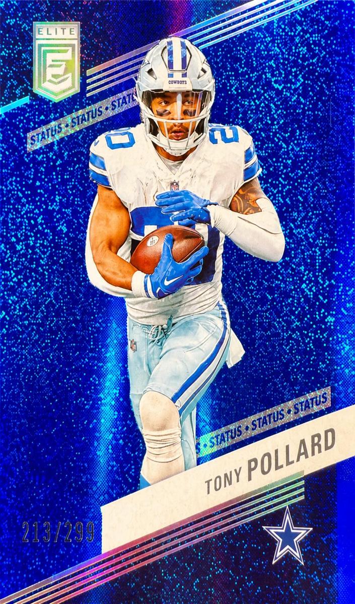 2023 Donruss Elite Football Status Sparkle Tony Pollard #94