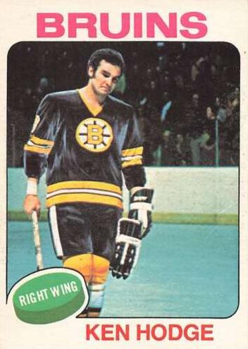 1975 O-Pee-Chee Hockey Ken Hodge #215