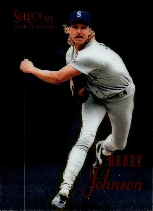 1995 Select Certified Baseball Randy Johnson #61 PSA 9