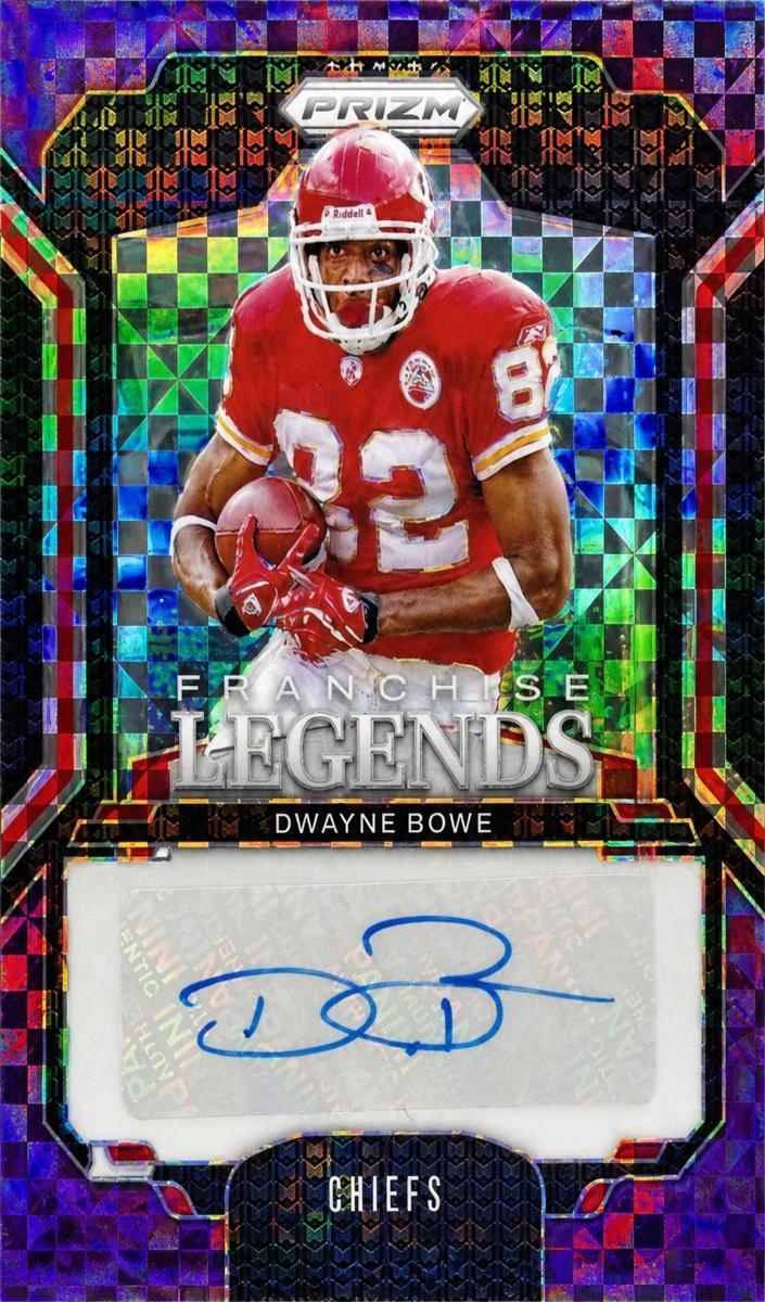 2024 Panini Prizm Football Purple Power Dwayne Bowe #FL-DBE