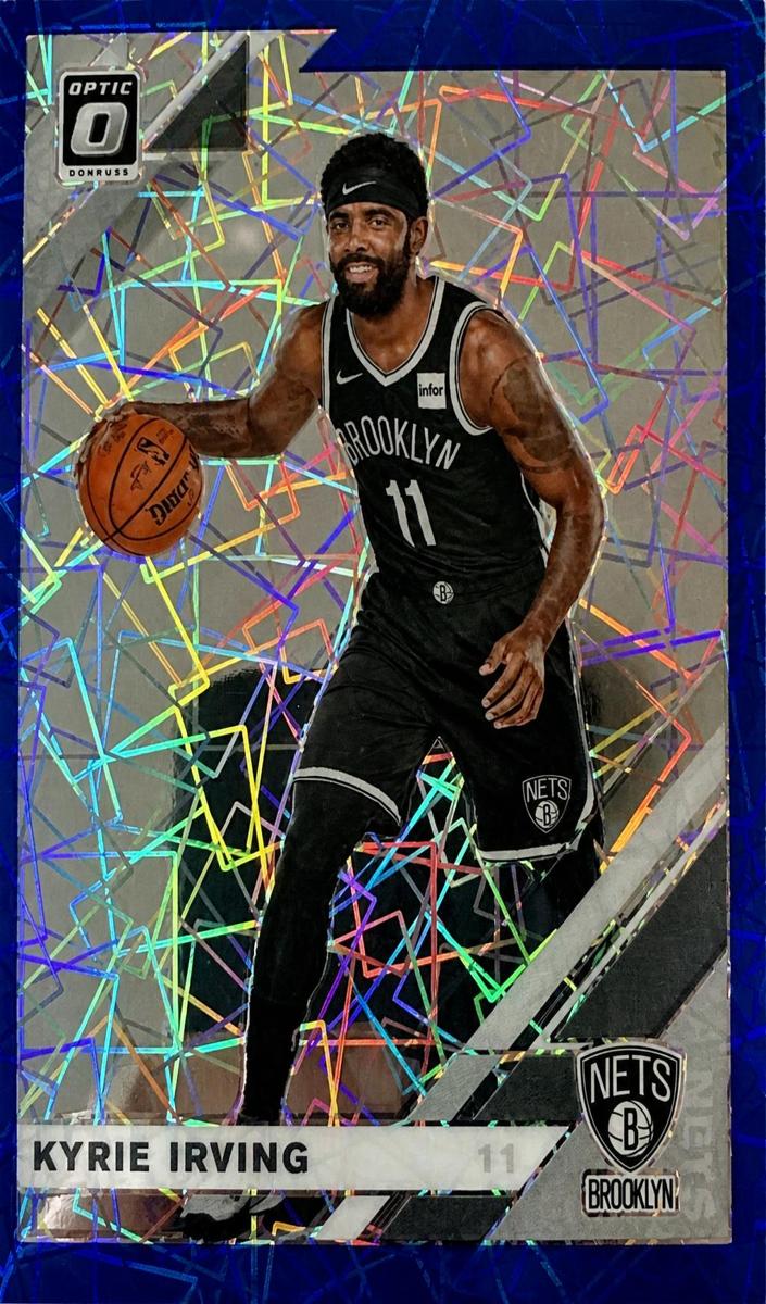 2019 Donruss Optic Basketball Blue Velocity Kyrie Irving #102