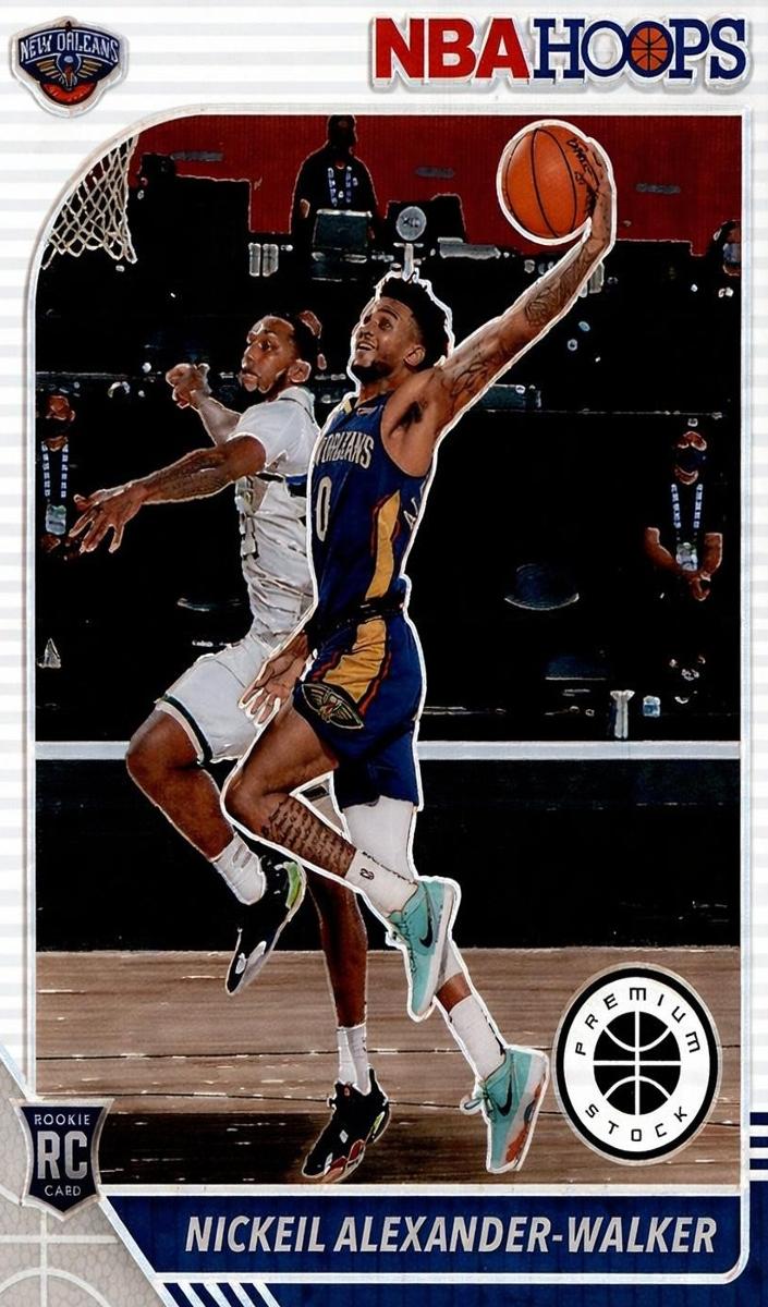 2019 Panini Hoops Premium Stock Basketball Silver Prizm Nickeil Alexander-Walker #214