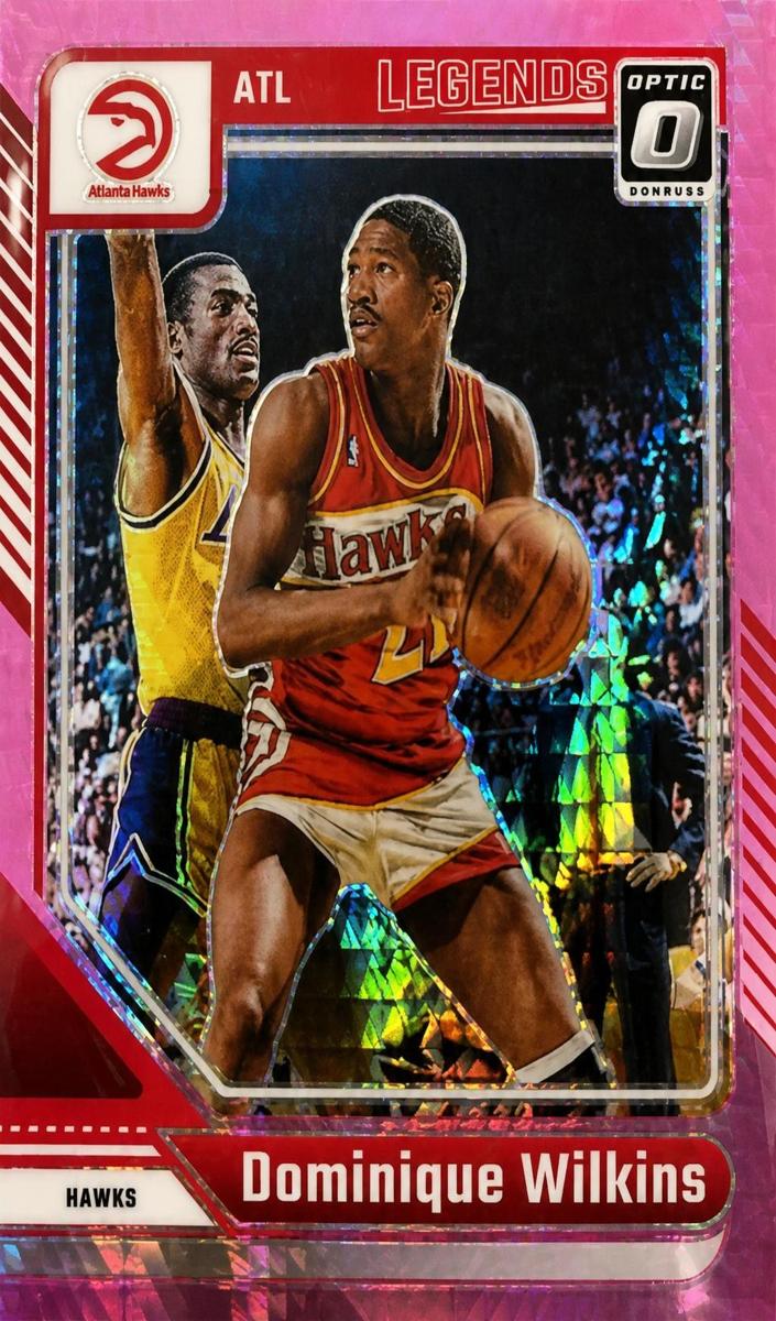 2024 Donruss Optic Basketball Pink Dominique Wilkins #238