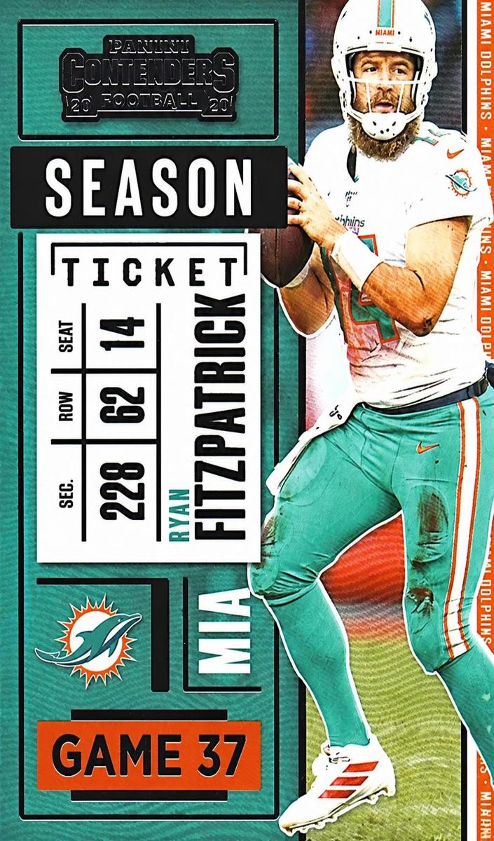 2020 Panini Contenders Football Base Ryan Fitzpatrick #47