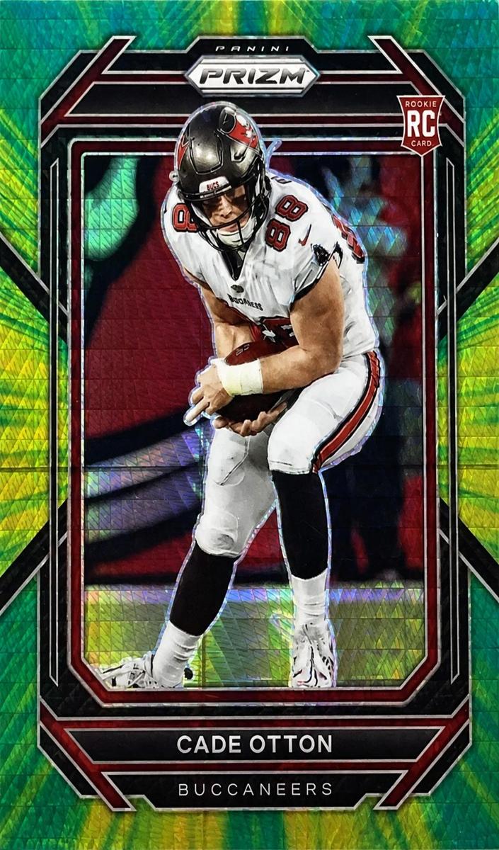 2022 Panini Prizm Football Hyper Cade Otton #362