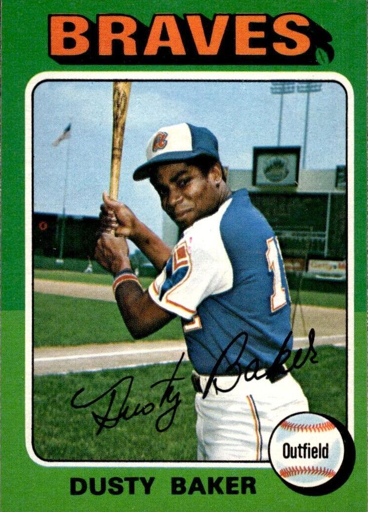 1975 O-Pee-Chee Baseball Dusty Baker #33 PSA 7