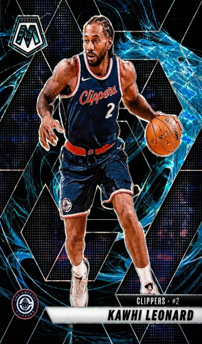 2024 Panini Mosaic Basketball Genesis Kawhi Leonard #7 PSA 10
