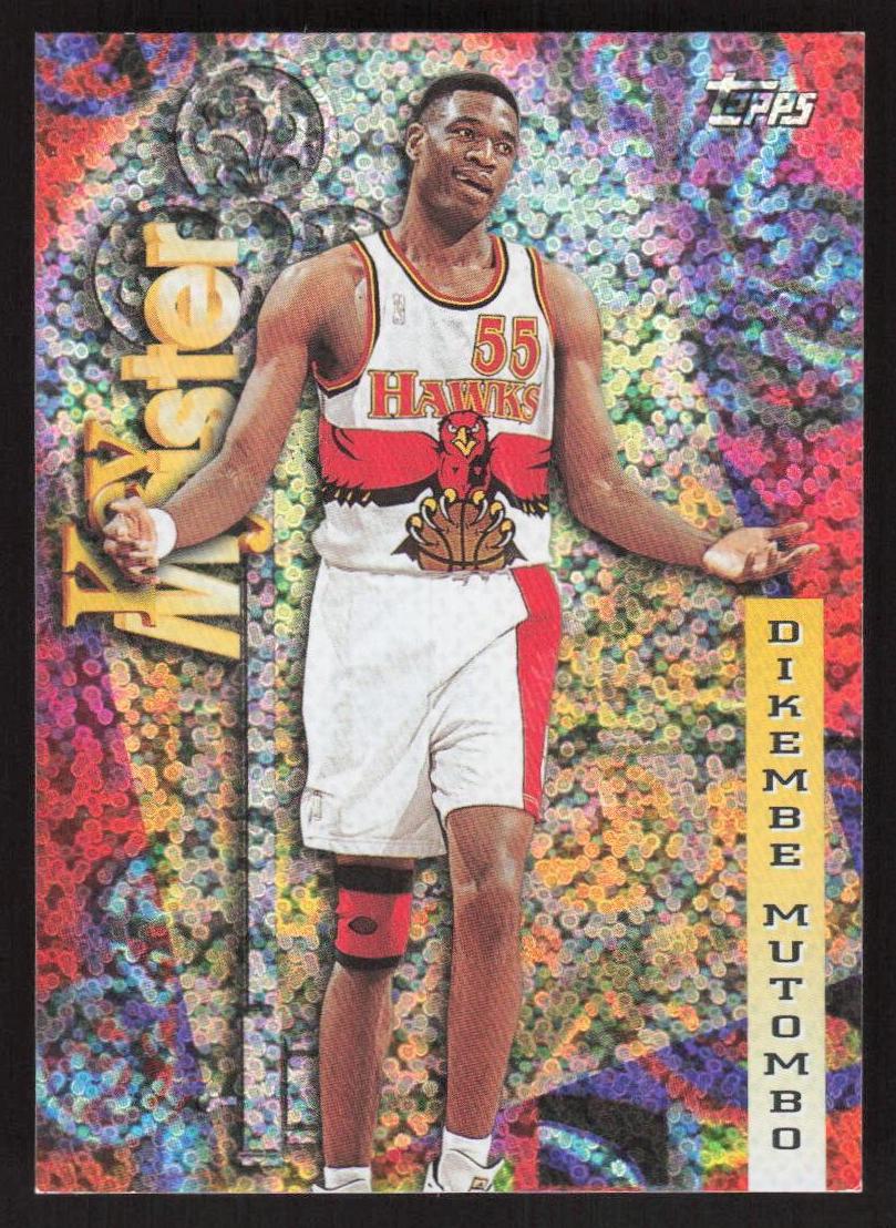 1997 Topps Basketball Dikembe Mutombo #SB25 PSA 7.5