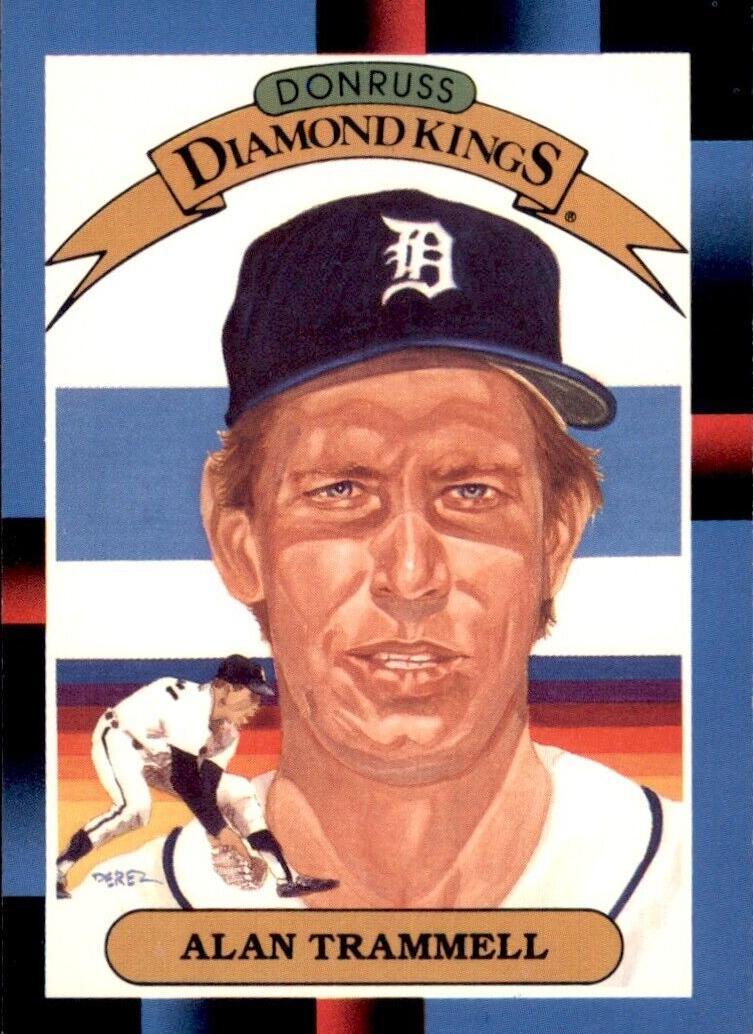 1988 Donruss Baseball Alan Trammell #4