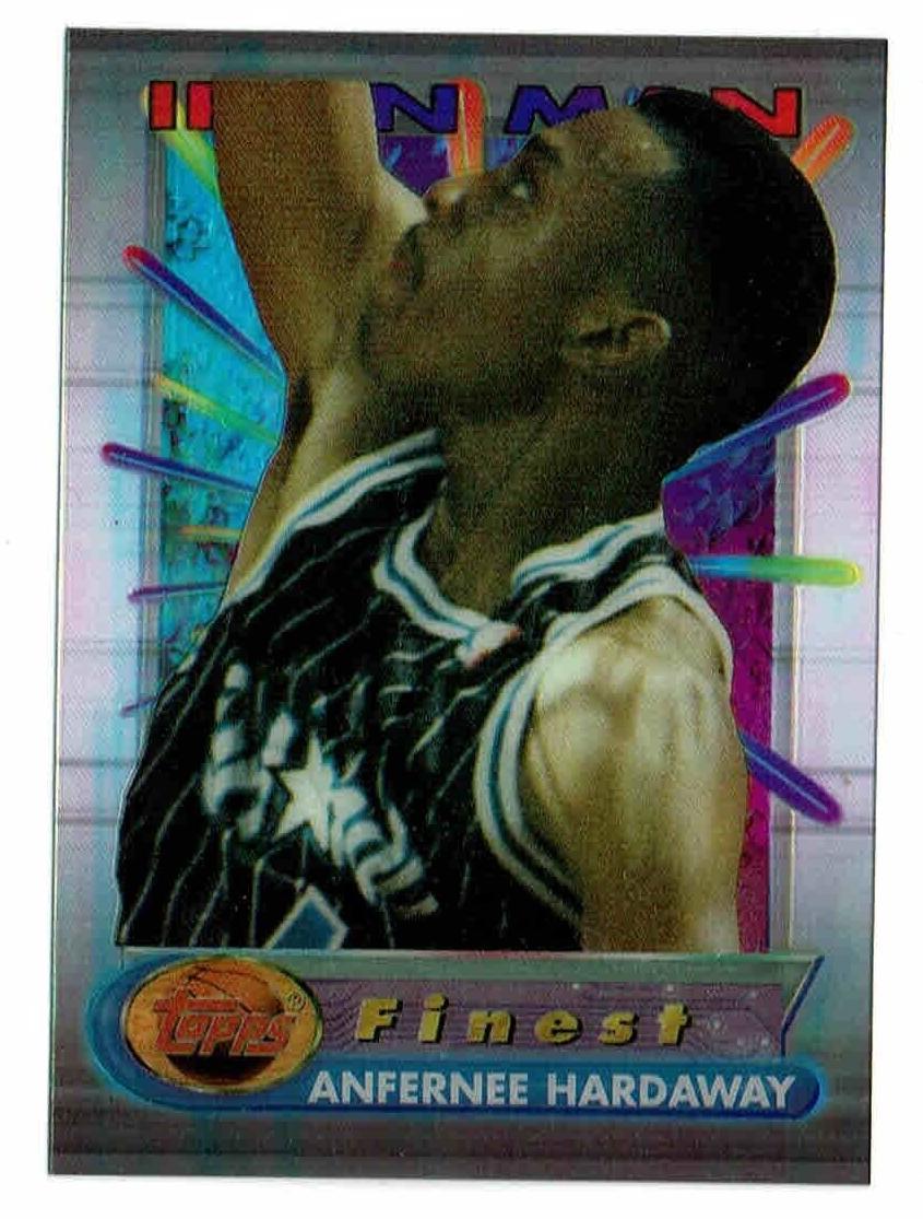 1994 Topps Finest Basketball Anfernee Hardaway #7