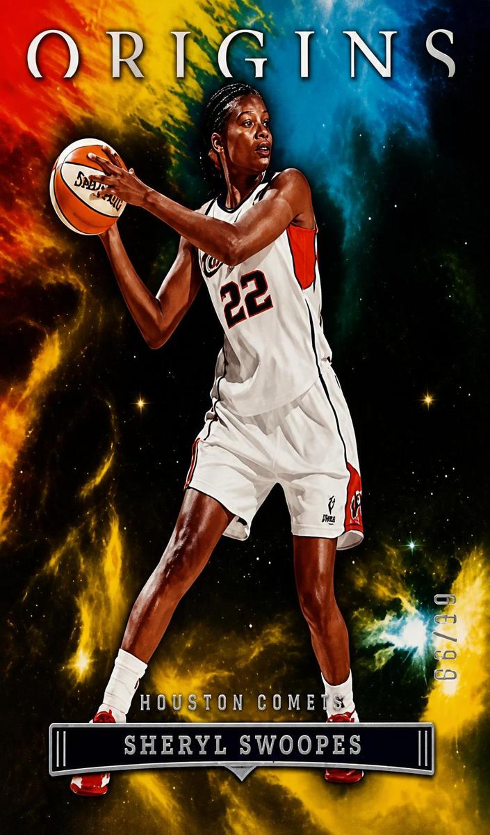 2023 Panini Origins WNBA Basketball Gold Sheryl Swoopes #82
