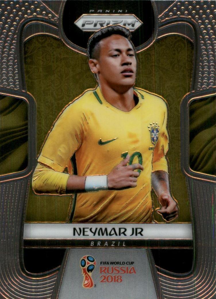2018 Panini Prizm World Cup Soccer Neymar Jr #25 PSA 10