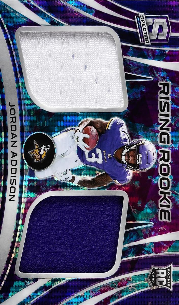 2023 Panini Spectra Football Celestial Jordan Addison #RRM-JAD