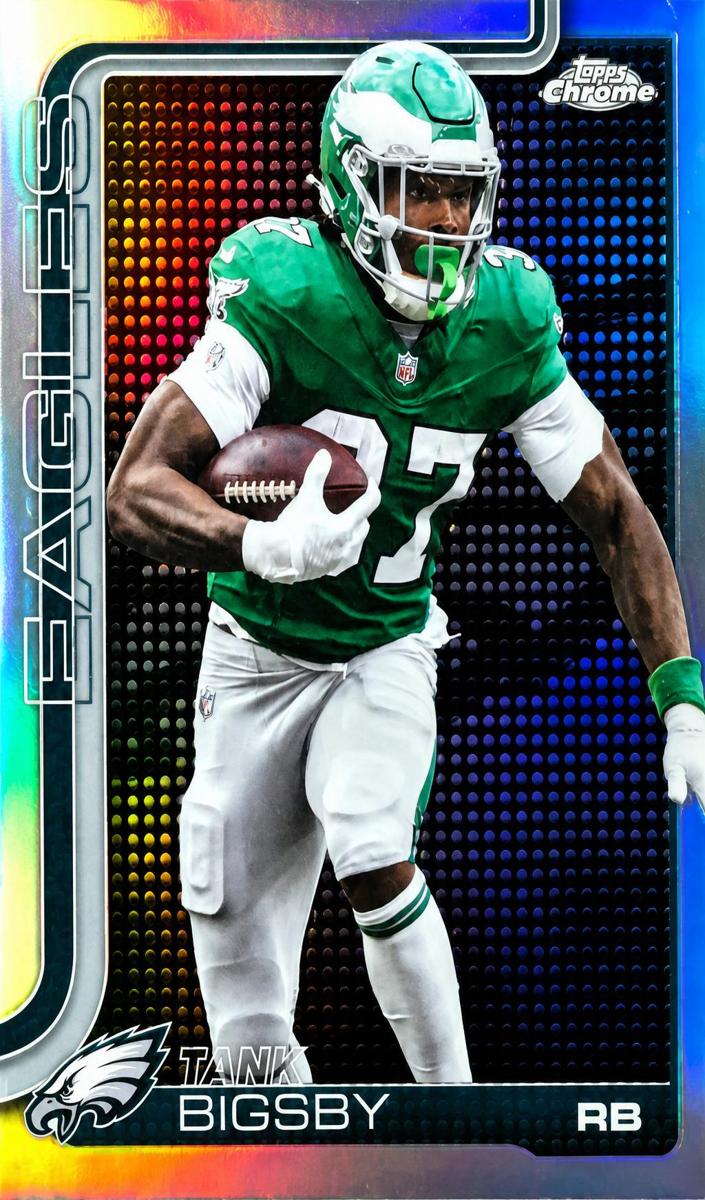 2025 Topps Chrome Football Lightboard Logo Variation Tank Bigsby #143