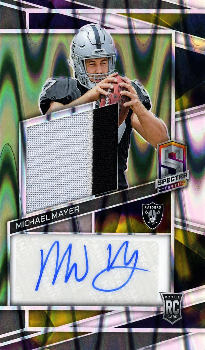 2023 Panini Spectra Football Supernova Michael Mayer #226
