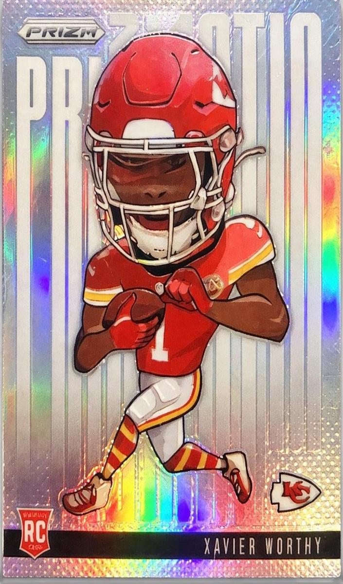 2024 Panini Prizm Football Xavier Worthy #7