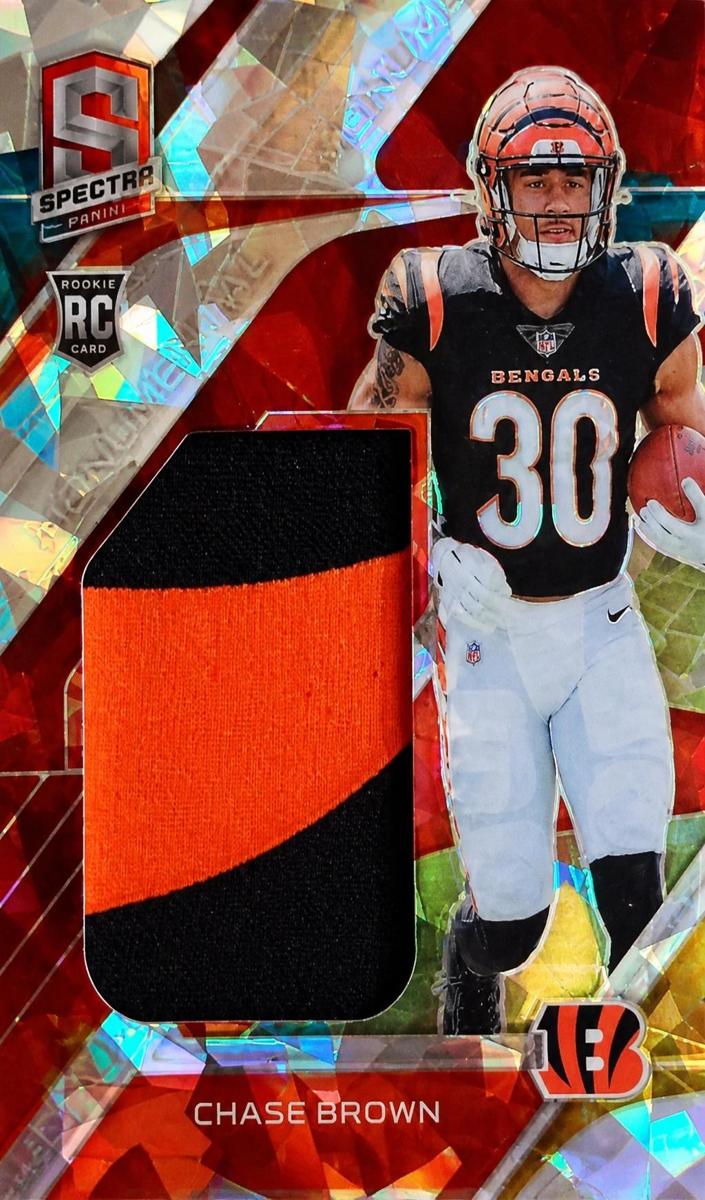 2023 Panini Spectra Football Astral Chase Brown #MME-CHB