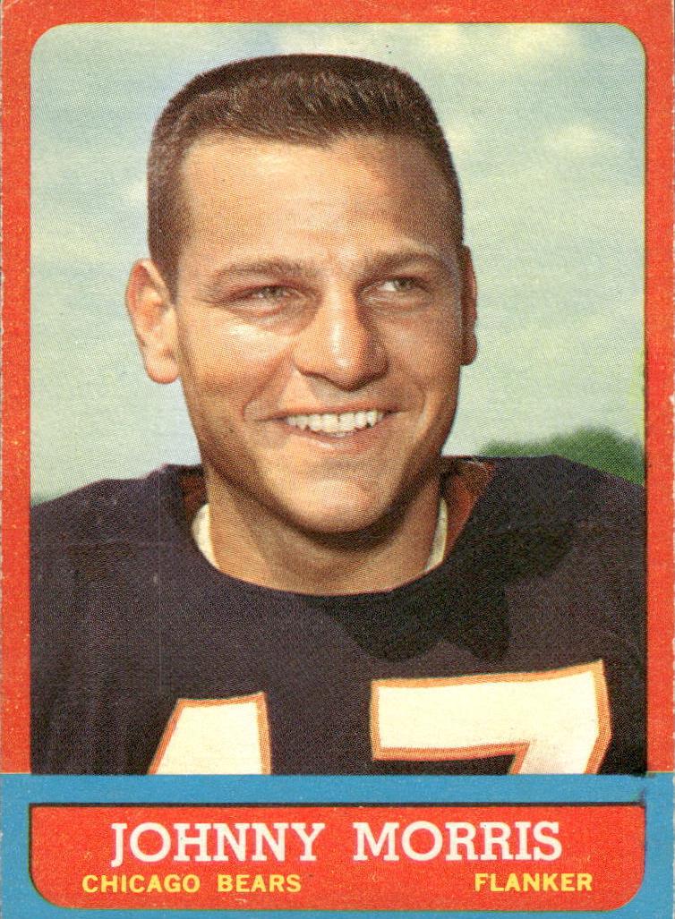 1963 Topps Football Johnny Morris #63