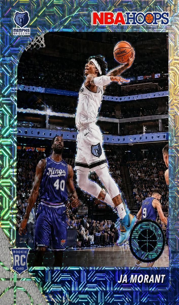 2019 Panini Hoops Premium Stock Basketball Silver Mojo Ja Morant #259 PSA 10