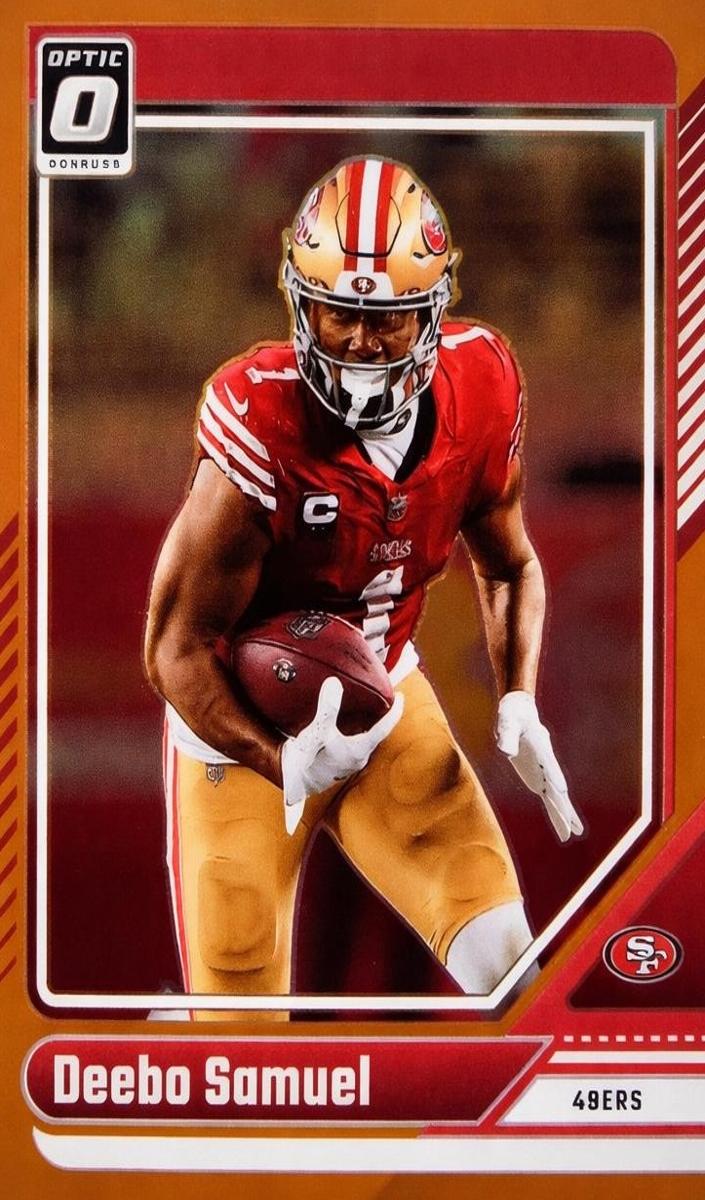 2024 Donruss Optic Football Orange Deebo Samuel #172